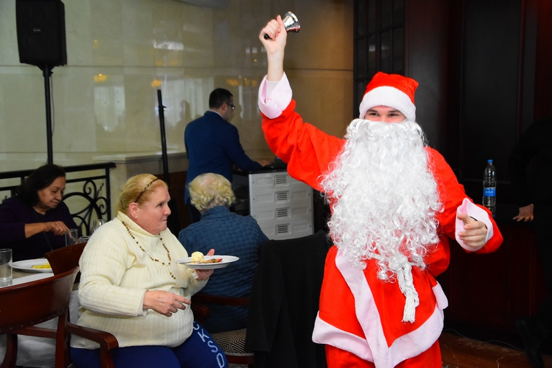 Hilton Beirut Metropolitan Palace's Christmas lunch for the elderly people